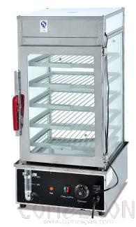 Electric food steamer showcase, 400*380*740mm