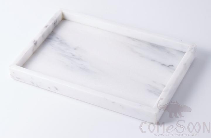 Bathroom Tray，Marble，30*20*3cm