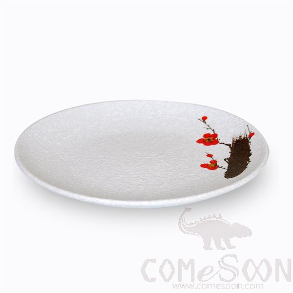 12&quot; Shallow dish (red plum)