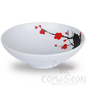 8&quot; Bucket bowl (red plum)