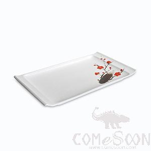 12&quot; Triumph Rectangular Plate (Red Plum)