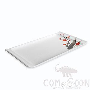 14&quot; Triumph Rectangular Plate (Red Plum)