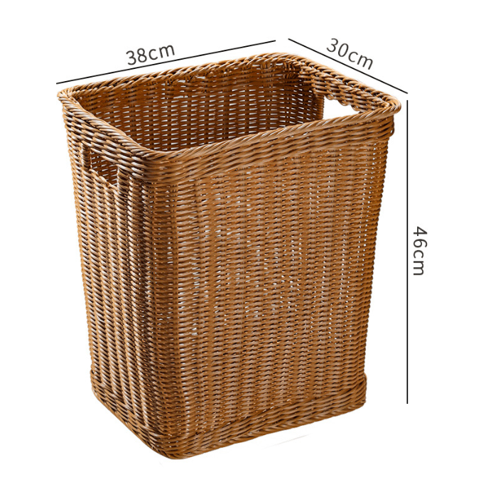 Laundry basket,Light coffee,43*34*50cm