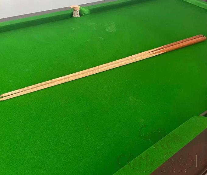 Log color single billiard cue,145cm,Ash wood