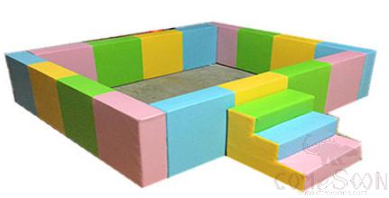 Ball pit foam shapes, Size:3*3m