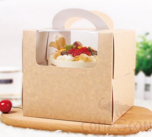 Mini Cake Box
Simple Cowhide，16*16*15cm