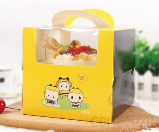 Mini Cake Box
Q Honeycomb，16*16*15cm