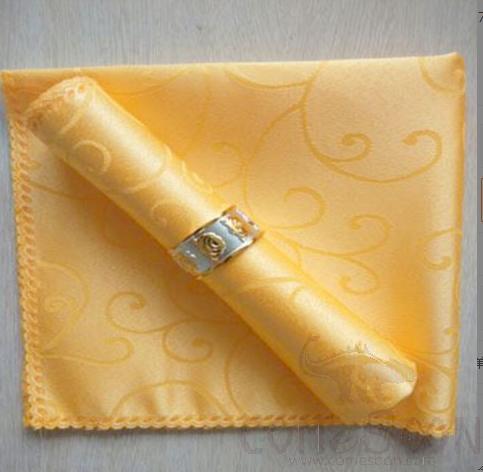 Napkin,48*48cm,Golden single hook