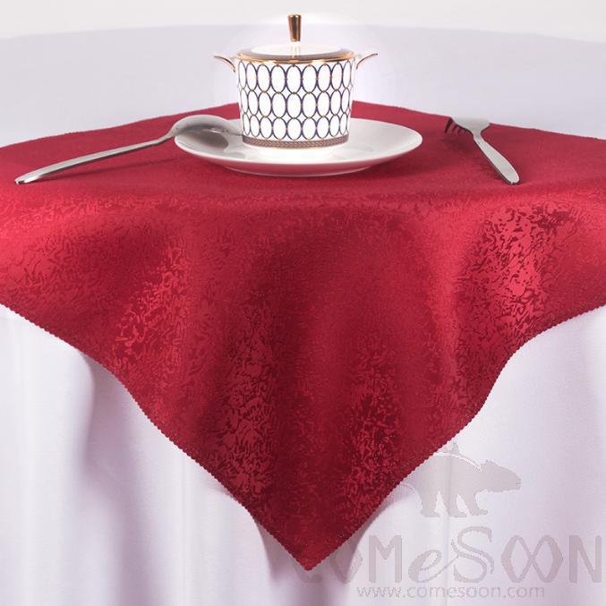 Napkin,48*48cm,Scarlet flower