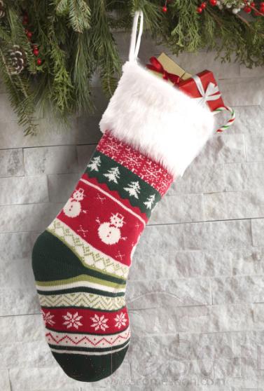Snowman Christmas Socks