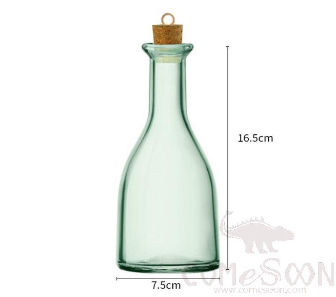 Bormioli Oil bottle W/ Cork,H 16.5*W 7.5cm,250ml