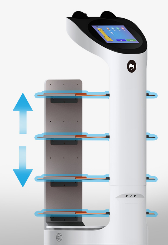 Food delivery robot, 4 Pallets, 500*500*1325mm
