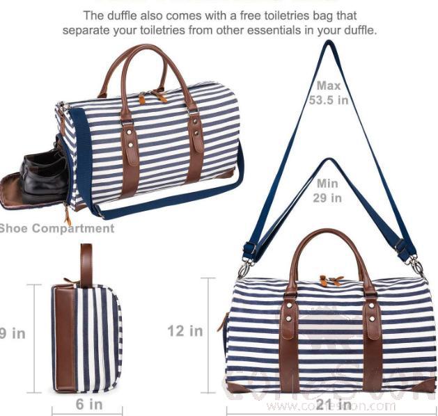 Travel Bag,Oxford Cloth,23 * 53 * 30 cm  Duffel Bag