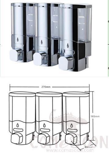 Soap Ｄispenser, ABS+ PS，270 * 85 * 165cm