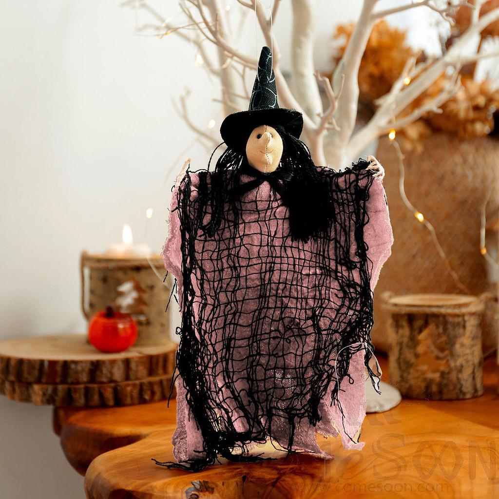 Handmade Witch Pendants，16*4cm