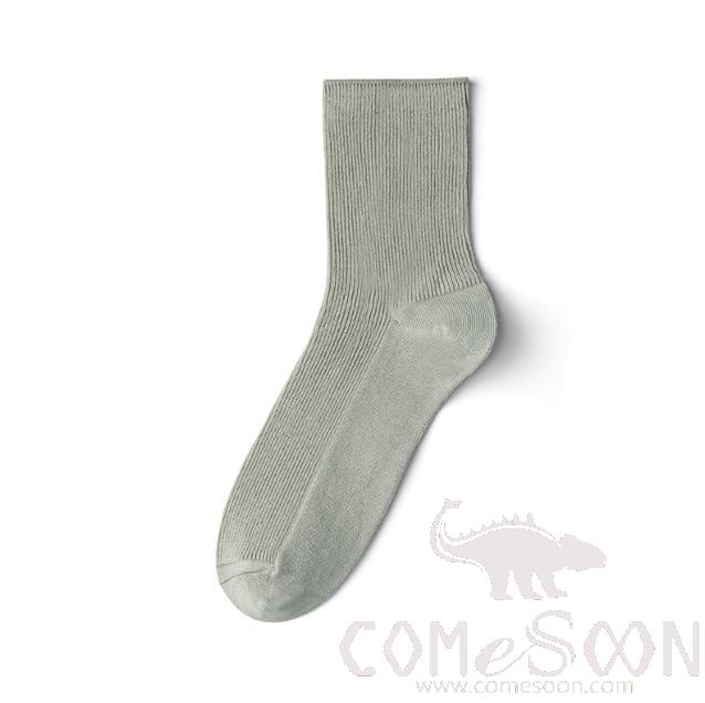 Medium thick women's socks,Light green