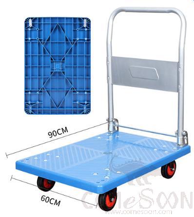 Foldable cart,Engineering plastic,60*90cm,300kg