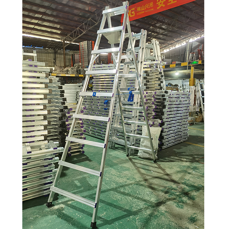 Aluminum alloy ladder,10-level 3.3m high