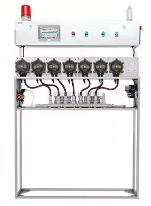 Laundry dispenser system, 5 pumps in one controller, 600W
