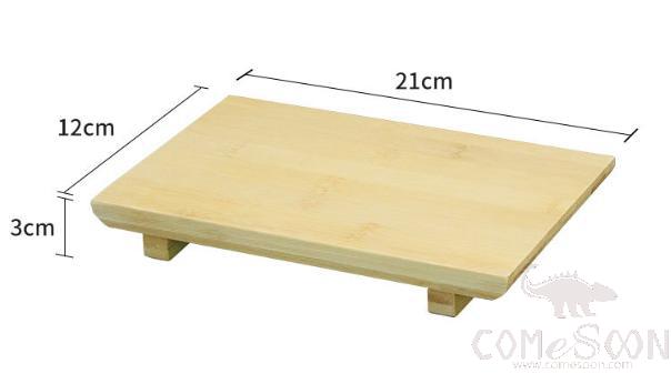Rectangular sushi stool,21*12*3cm