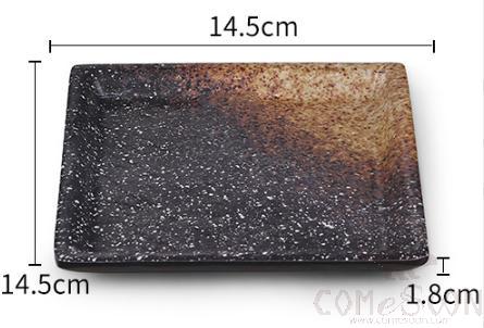 5.66&quot;Square sushi plate,14.5*14.5*1.8cm