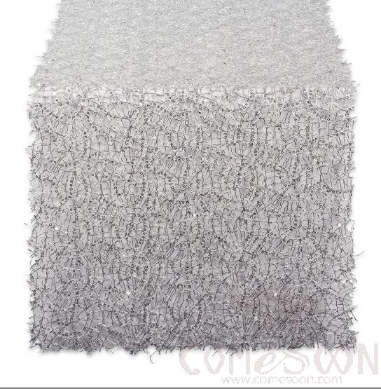 Table Runner Sequins Christmas,Polyester,30*183 cm