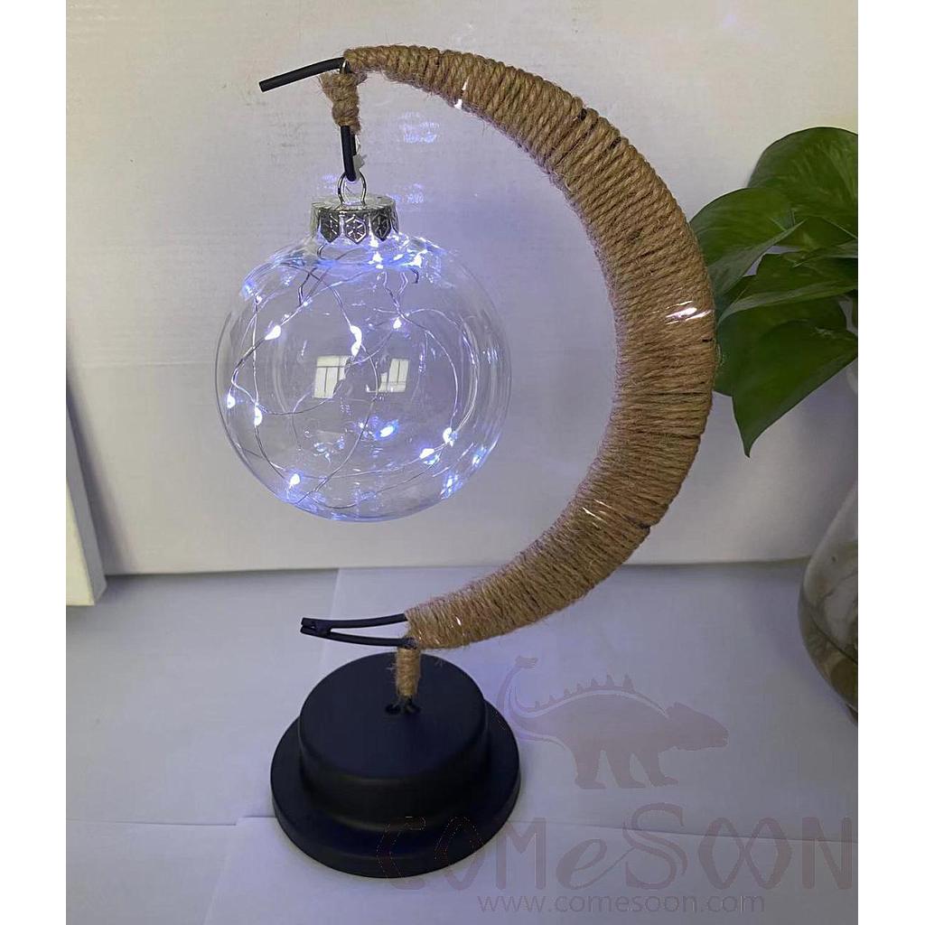 Christmas Moon Lights,Pvc,14*11*27.5 cm