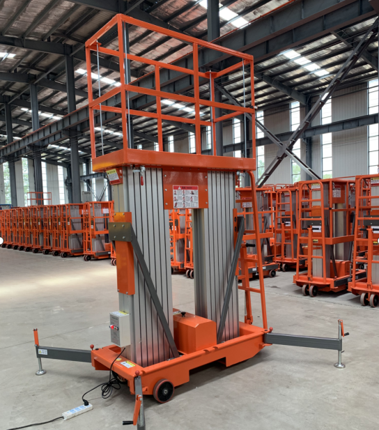 Lifting platform, Double column 10m, Aluminum alloy