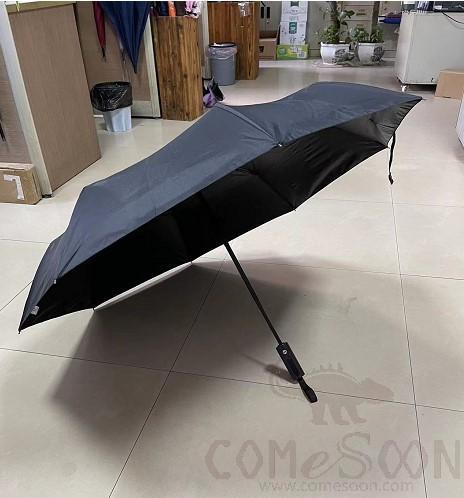 Short Handle Umbrella, 30 inch 8K PG Silver Glue UV Cloth