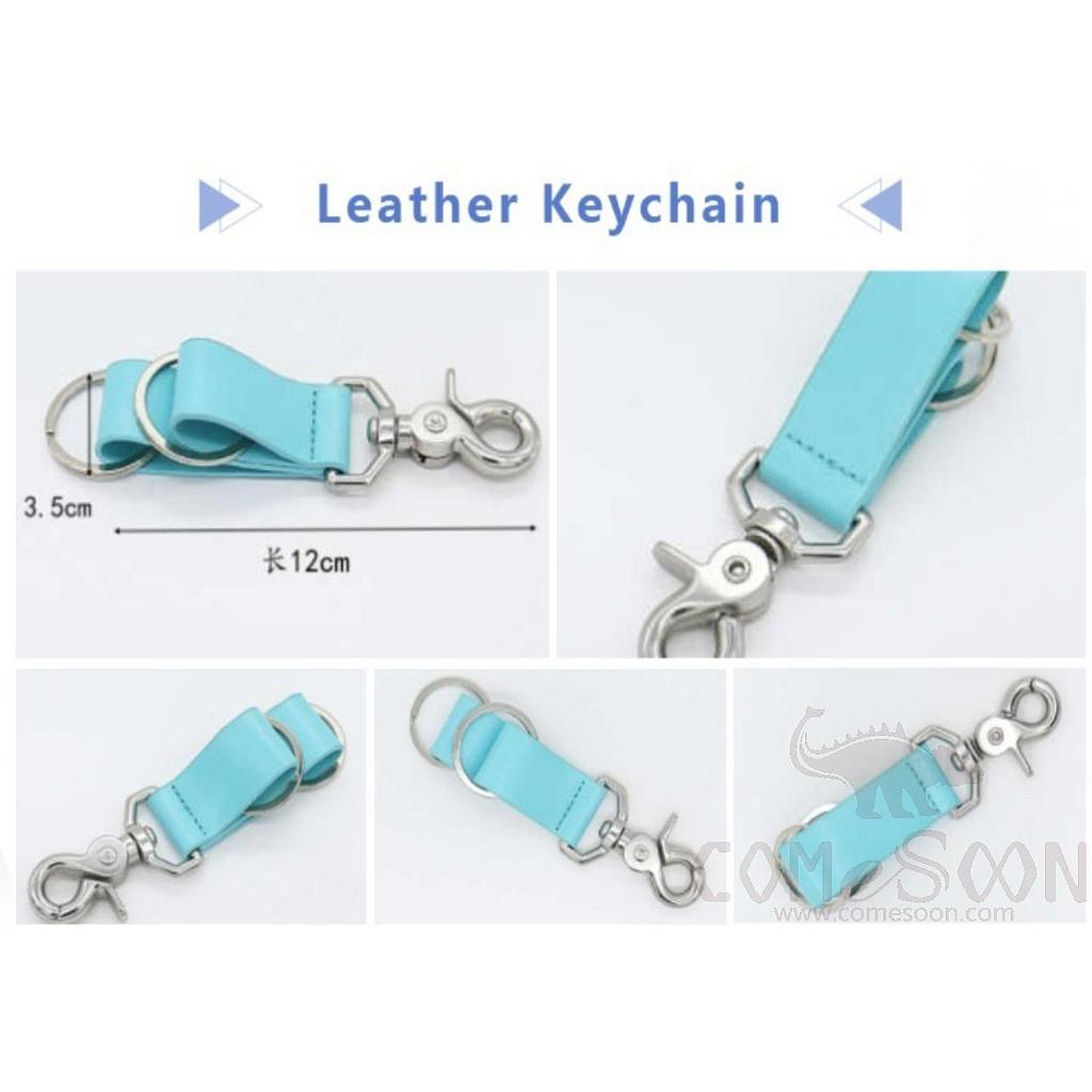 Keychain With Logo，PU，3.5*12CM，MOQ3000