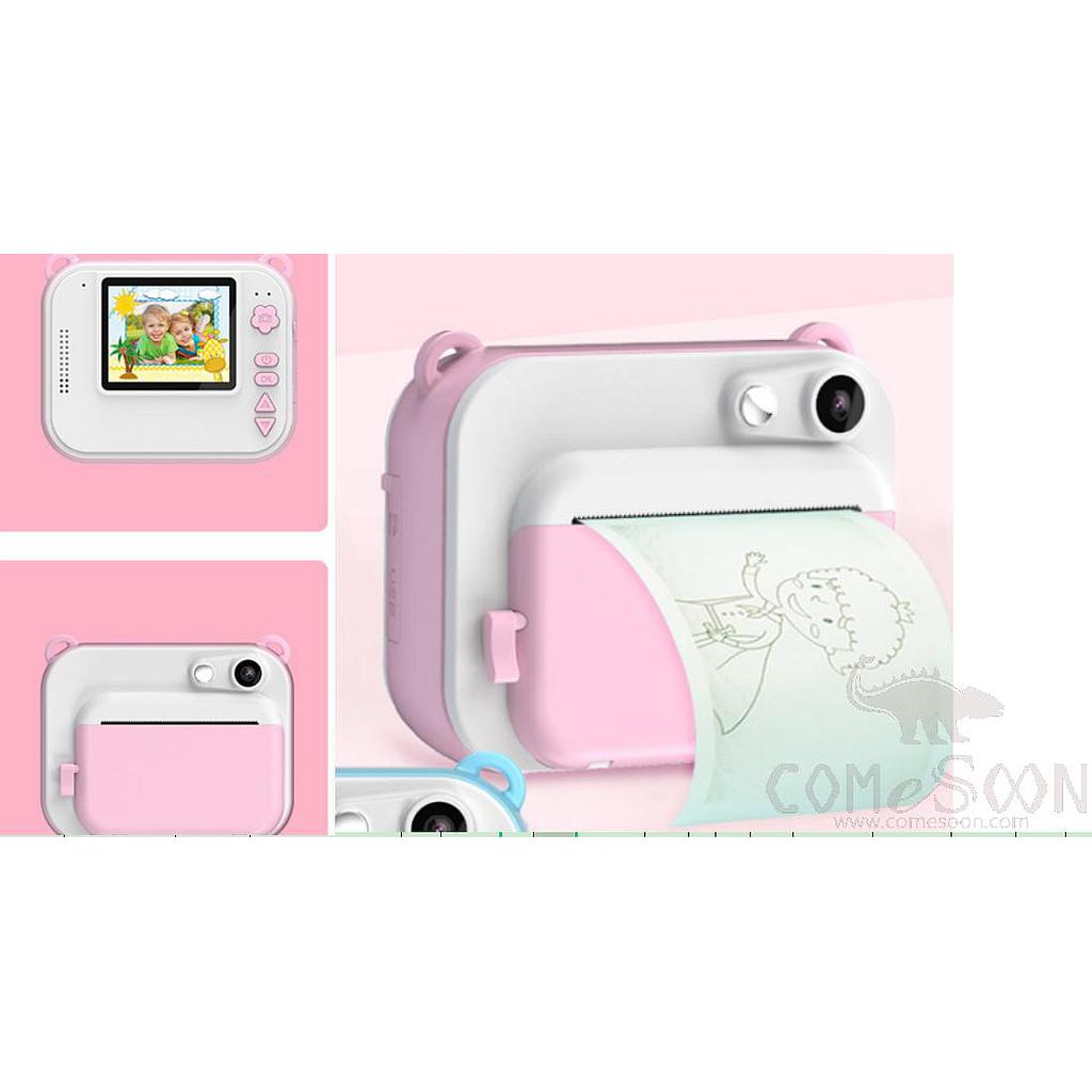 32G Thermal Polaroid(Print Camera), Pink, 94*35*74.7Mm