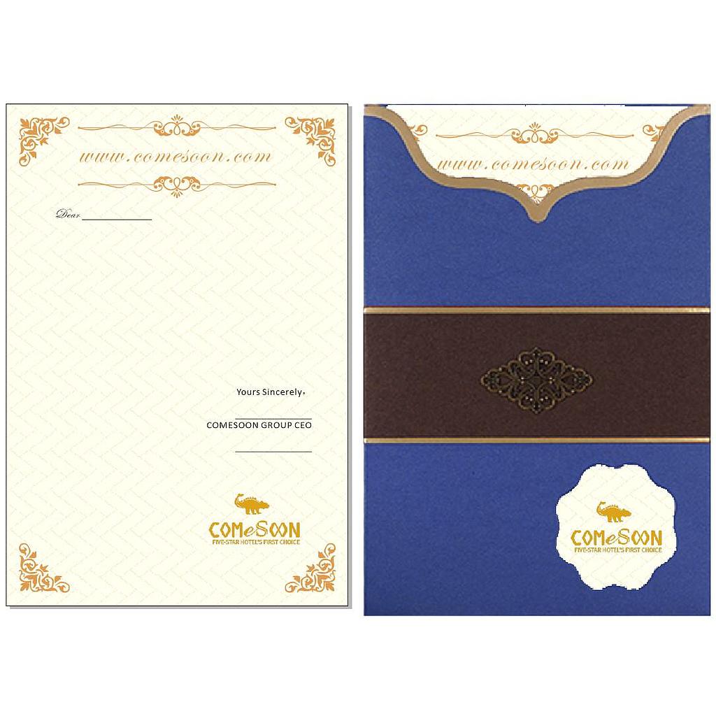 Greeting Card，Blue