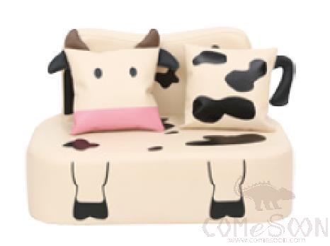 SOFA WITH HUT, 86 * 56 * 58 cm, PU+ wooden frame + sponge