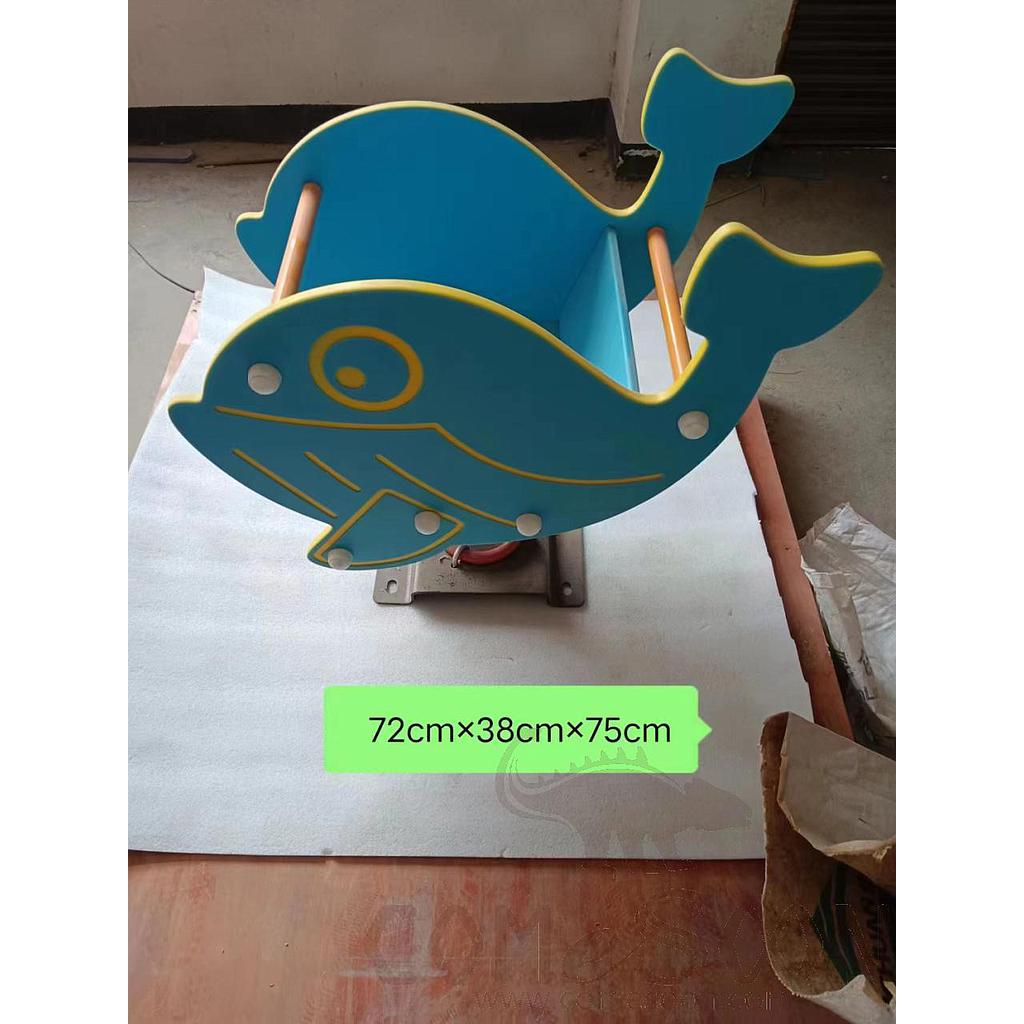 ROCKERS, 72 * 38 * 75 cm, PE plate + Galvanized iron + Rubber