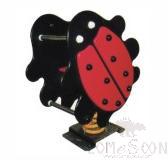 ROCKERS, 68 * 30 * 68 cm, PE plate + Galvanized iron + Rubber