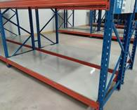 Heavy duty shelf, 2440 (outer diameter) L * 610W * 2475H mm, 200kg/layer, Main frame
