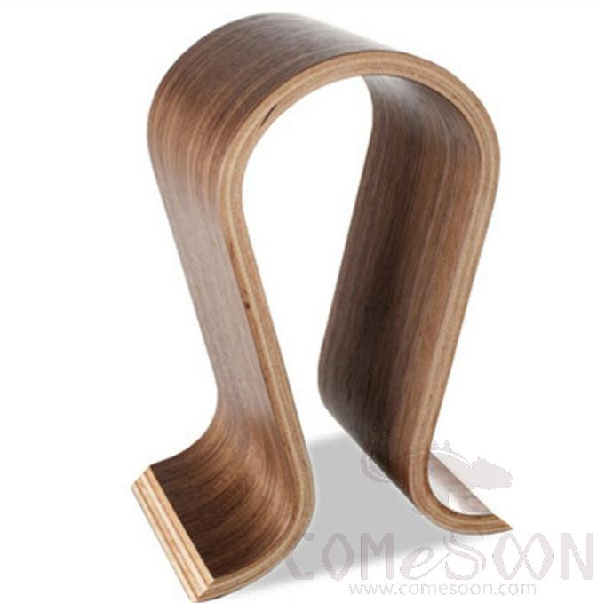 Solid wood earphone bracket, 16 * 25.5 * 11.8cm