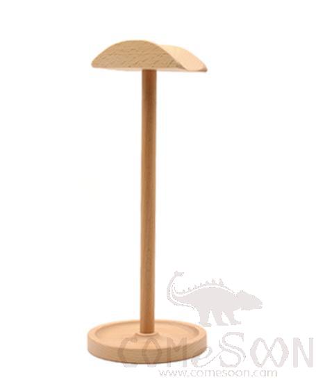 Beech earphone holder, 31.5cm, Curved
