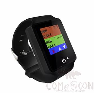 Model D Pager watch, ABS+PC, 433MHz, 3.7V 400mA, 51*41*14mm, Waterproof