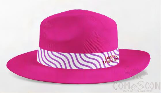 Straw Hat With Logo，Ribbon,Women,Rose,S Code