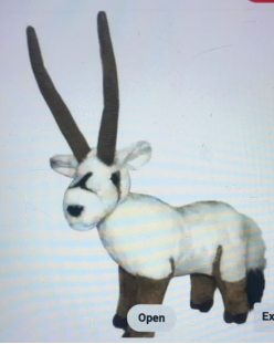 Arabian Oryx Doll