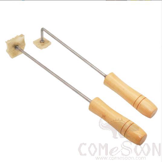 Cake brass mold branding stamp(Straight or elbow available), M5 screw hole, S/S 304 +Wooden handle, With 5CM engraving