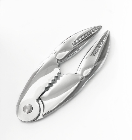 Crab tong, Aluminum alloy, 190g, 135*53*10mm