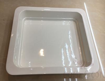 2/3 Buffet plate (straight edge),35.5*33*6.5cm