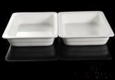 1/2 Rectangular size buffet (tall body),33.5*26.5*10cm