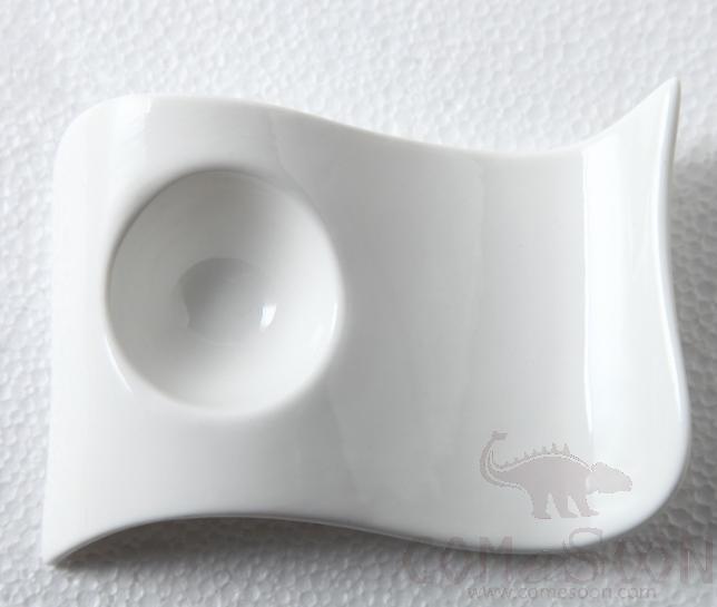 Wavy egg dish