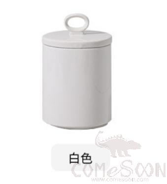 Bath Salt Dispenser，Ceramic，10*10*11cm