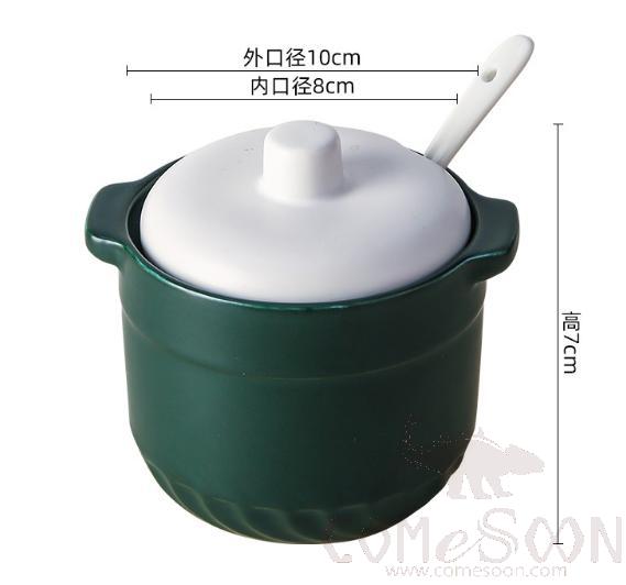 Bath Salt Dispenser，Ceramic，10*7cm