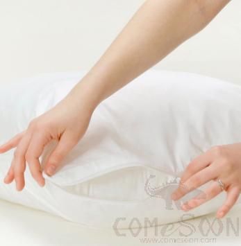 Non-Allergy Pillow Protector With Zip,Percale Cotton,63*84 cm