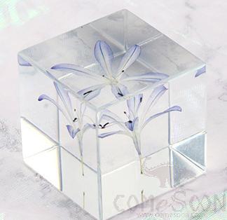 Resin Handicraft, 5*5*5cm, Lotus
